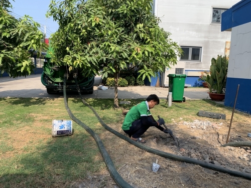Cuộc đua chống ngập úng mùa mưa với 500m3 đường ống thoát nước đang bị quá tải tại KCN Khánh Bình