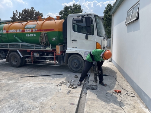 Nhanh chóng xử lý nước thải tại KDT GoldenLand Phước Hòa, Phú Giáo, Bình Dương