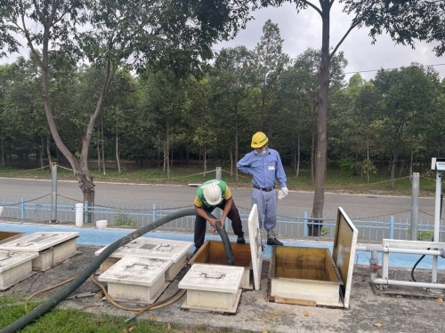 Cận cảnh quá trình xử lý hơn 800m3 nước thải nhanh chóng tại KCN Vĩnh Tân, Tân Uyên, Bình Dương