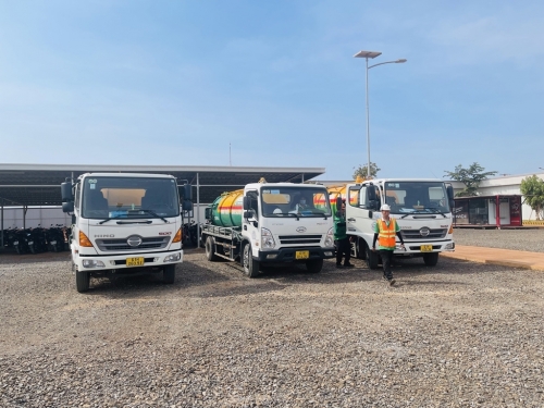 Gấp rút hút 1000m3 nước thải trước cao điểm mùa mưa tại KCN Việt Hương, Thuận An, Bình Dươn