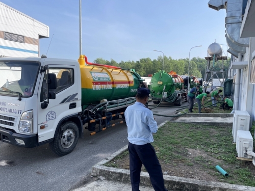 Xử lý hơn 800m3 hệ thống nước thải tại KCN Thới Hòa, Thủ Dầu Một, Bình Dương