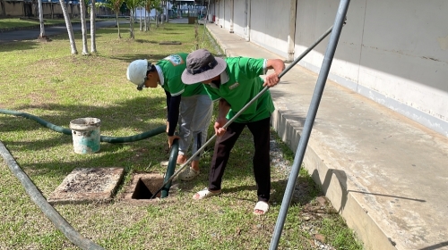 Dịch vụ hút hầm cầu giá rẻ tại KCN Bàu Bàng