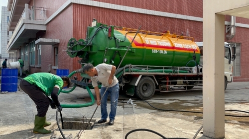 Vệ sinh cống rãnh giúp doanh nghiệp tại Nam Tân Uyên chống ngập