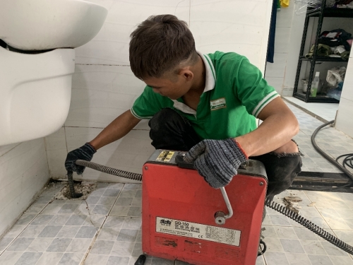 Dịch vụ thông tắc cống tại Thủ Dầu Một bằng máy áp lực nước