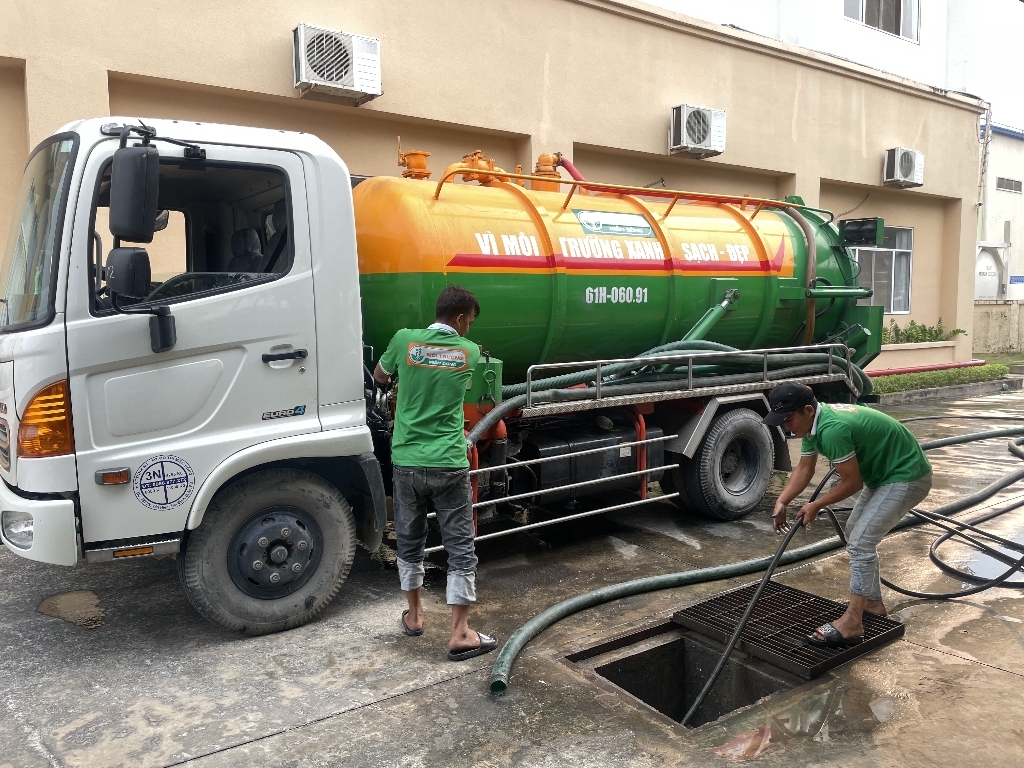 Dịch vụ vệ sinh đường mương nước mưa tại Long An