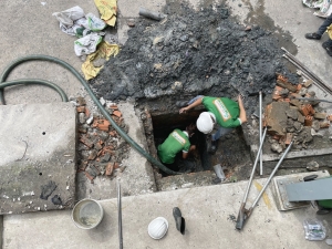 Dịch vụ nạo vét hố ga tại KCN Becamex Mỹ Phước