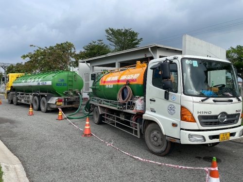 Dịch vụ vệ sinh hầm chứa nước PCCC tại KCN Bàu Bàng