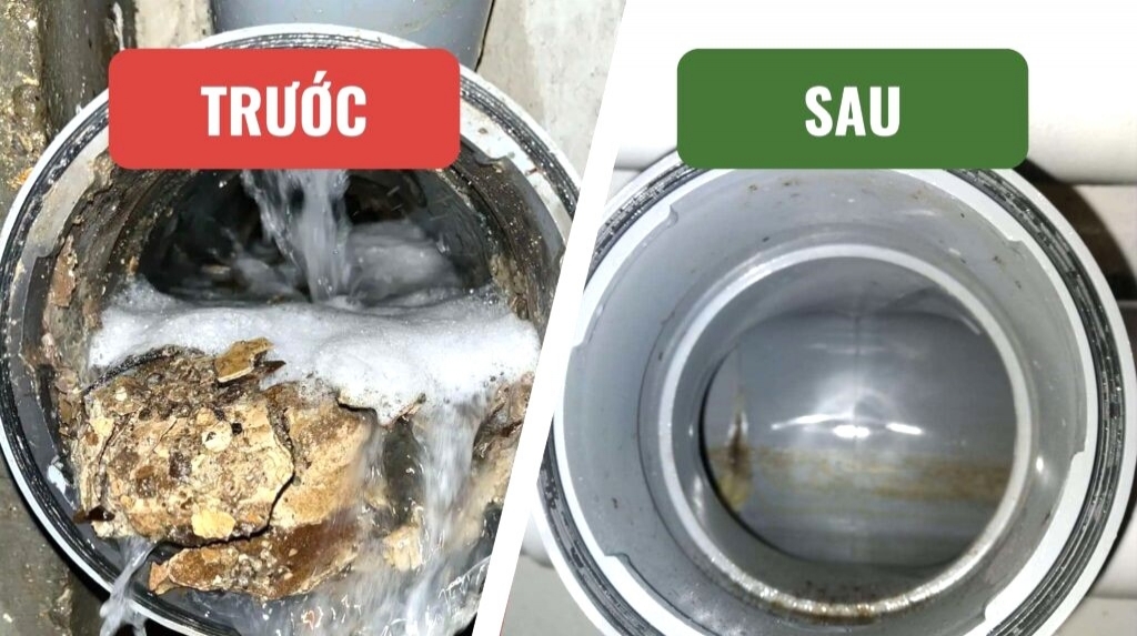 Bột thông cống Botek 05- Giải pháp xử lý dầu mỡ đường ống hiệu quả