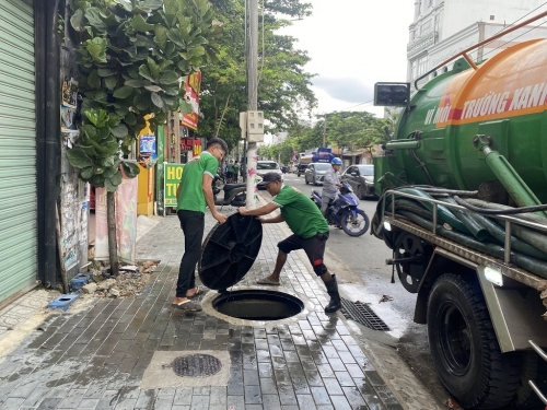 Vệ sinh cống ngầm cho nhà máy, khu công nghiệp