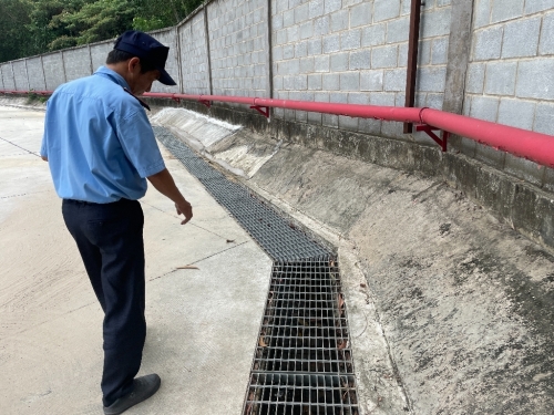 Khảo sát nạo vét mương thoát nước mưa tại Tại Khu công nghiệp Tín Nghĩa