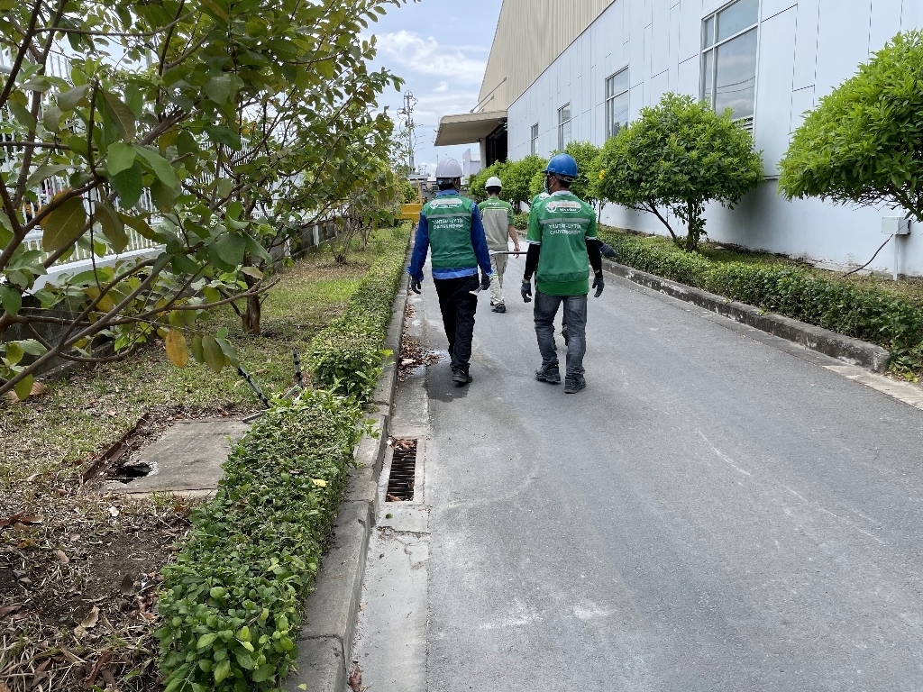 Vệ sinh cống mưa KCN Mapletree bằng xe cao áp