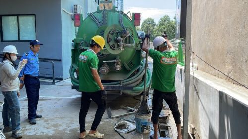Dịch vụ nạo vét cống rãnh định kỳ cho trường học