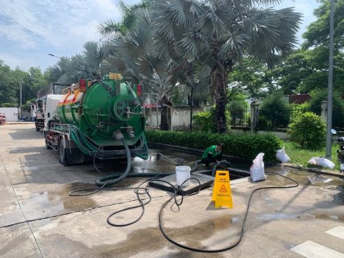Dịch vụ hút hầm cầu tại KCN MINH HƯNG Hàn Quốc