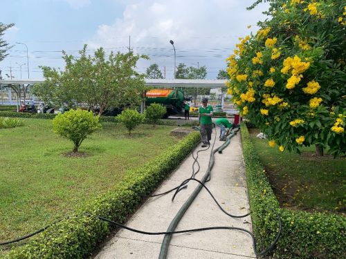 Nạo vét cống rãnh chuyên nghiệp tại KCN Thới Hòa