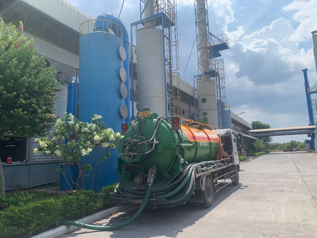 Dịch vụ hút hầm cầu tại kcn An Phước Long Thành đồng Nai