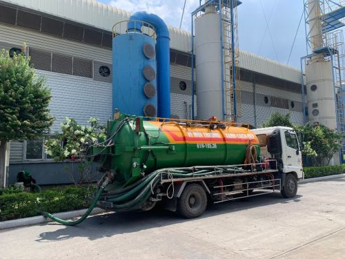 Dịch vụ hút hầm cầu tại kcn An Phước Long Thành đồng Nai