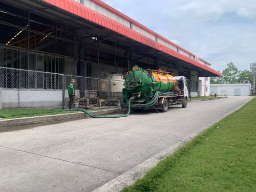 Dịch vụ hút hầm cầu tại kcn nam Tân Uyên mở rộng