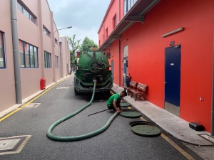 Dịch vụ hút hầm cầu tại kcn Mỹ Phước ba bến cát bình dương