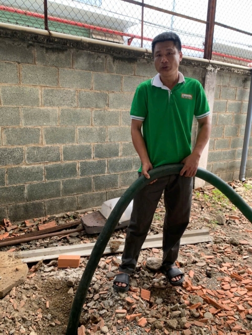 Dịch vụ hút hầm cầu chuyên nghiệp tại KCN Nam Tân Uyên mở rộng