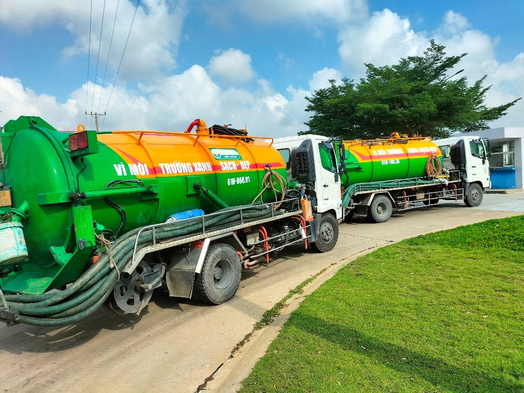 Dịch Vụ Hút Hầm Cầu Tại Khu Công Nghiệp Amata :