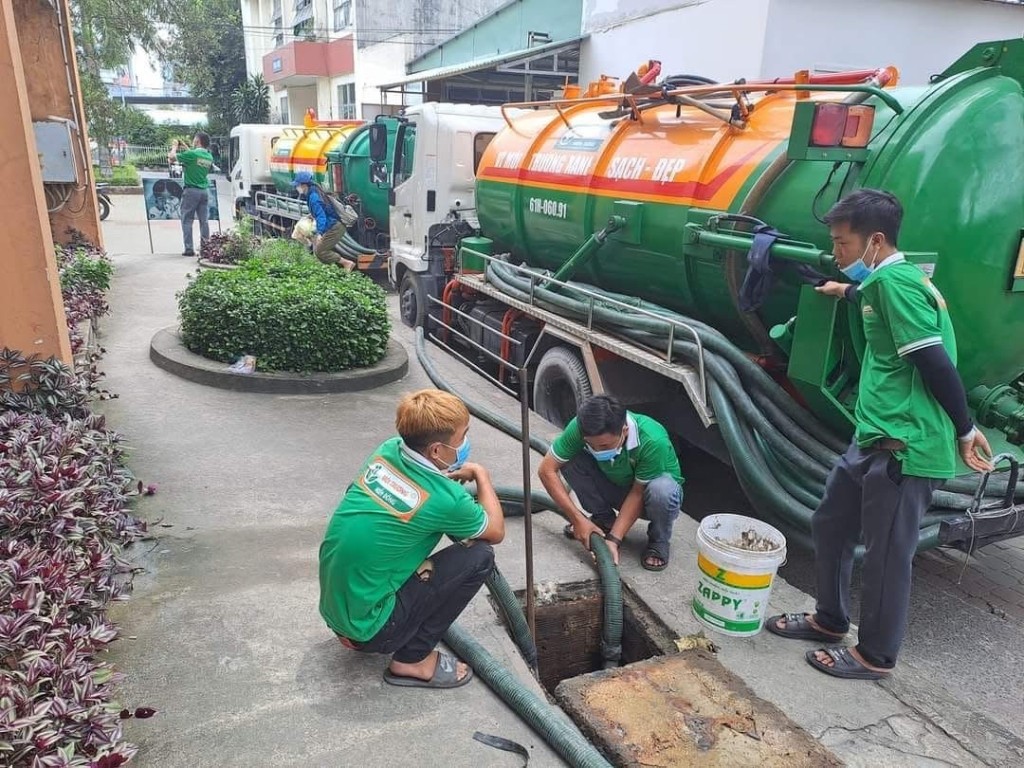 Dịch vụ hút hầm cầu tại kcn Mỹ Phước ba