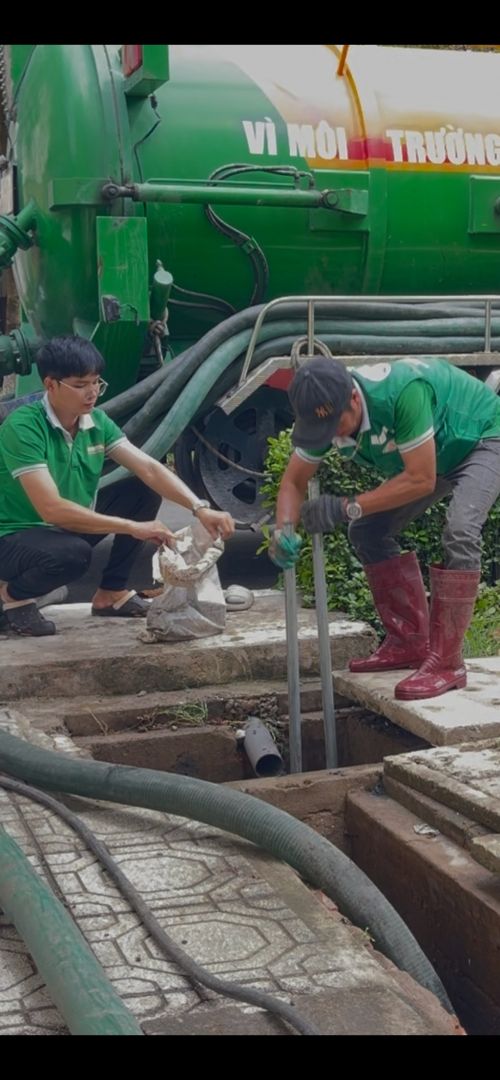Dịch vụ nạo vét hố ga đường mương nước mưa ở học viện chính trị tphcm
