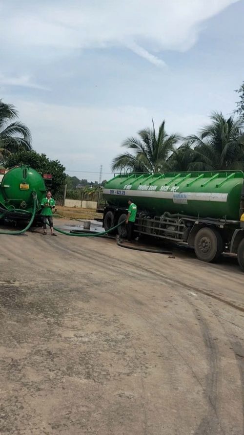 Dịch vụ hút hầm cầu tại kcn sóng thần 3