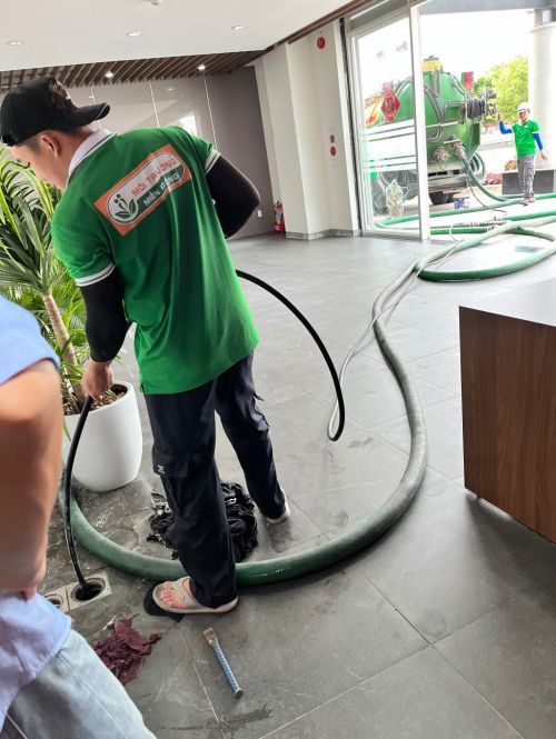 Dịch vụ vệ sinh cống nước thải ở kcn visip2 mở rộng