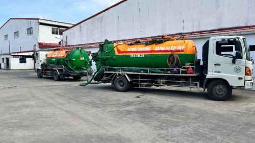Dịch vụ hút hầm cầu tại kcn mỹ phước 1