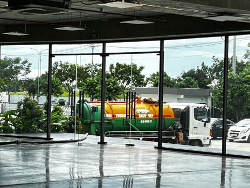 Dịch vụ hút hầm cầu tại kcn Visip 1 bình dương