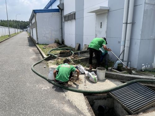 Dịch vụ hút hầm cầu cho công ty tại KCN WHA - Nghi Lộc, Nghệ An