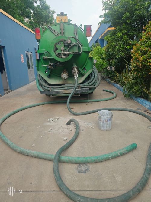 Xử lý đường nước thải bị tắc nghẽn của công ty TRANSIMEX DISTRIBUTION CENTER