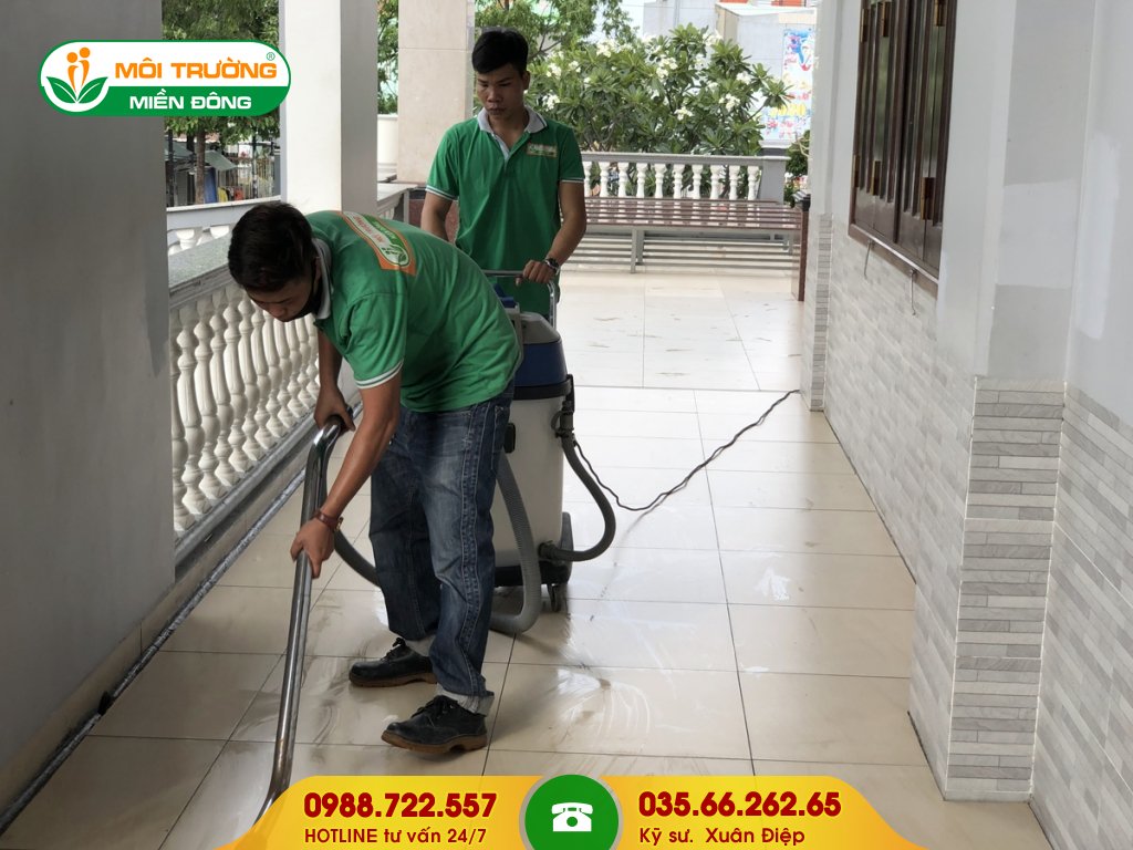 Báo giá dịch vụ vệ sinh công nghiệp đường Trần Phú