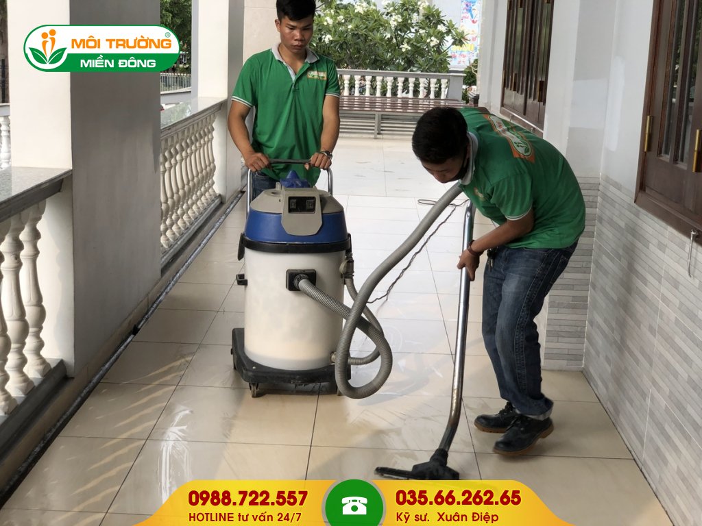 Báo giá dịch vụ vệ sinh công nghiệp ở KDC Bầu Bàng