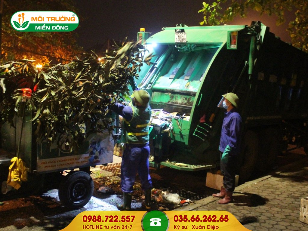 Chi phí dịch vụ thu gom rác thải sinh hoạt