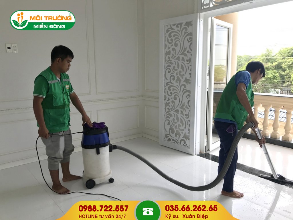 Dự toán giá thuê vệ sinh công nghiệp tại huyện Nhơn Trạch
