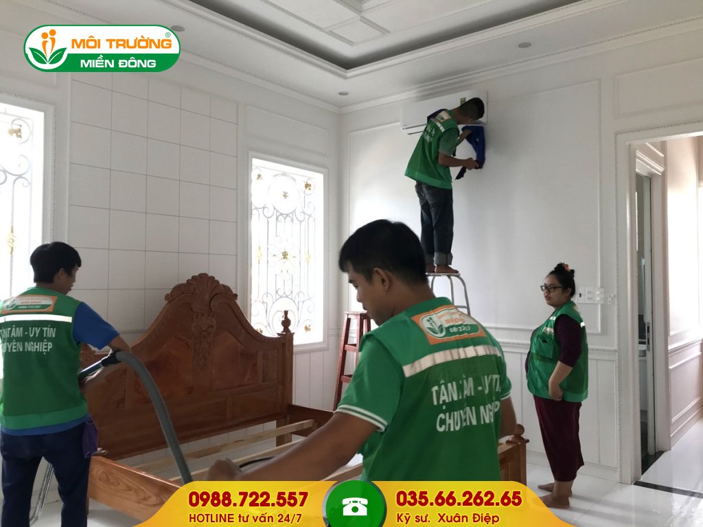 Thuê dịch vụ vệ sinh công nghiệp ở đường Nguyễn Thị Căn