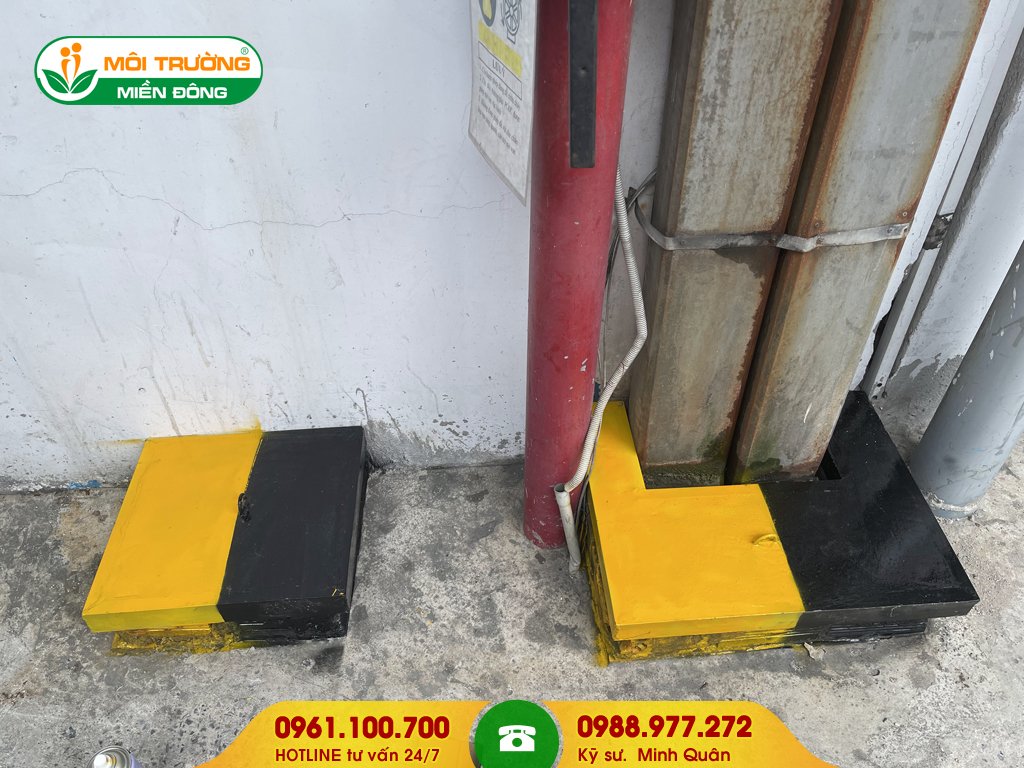 Thi công lắp đặt nắp hố ga bê tông 800x800x7